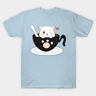 Coffee cat T-Shirt